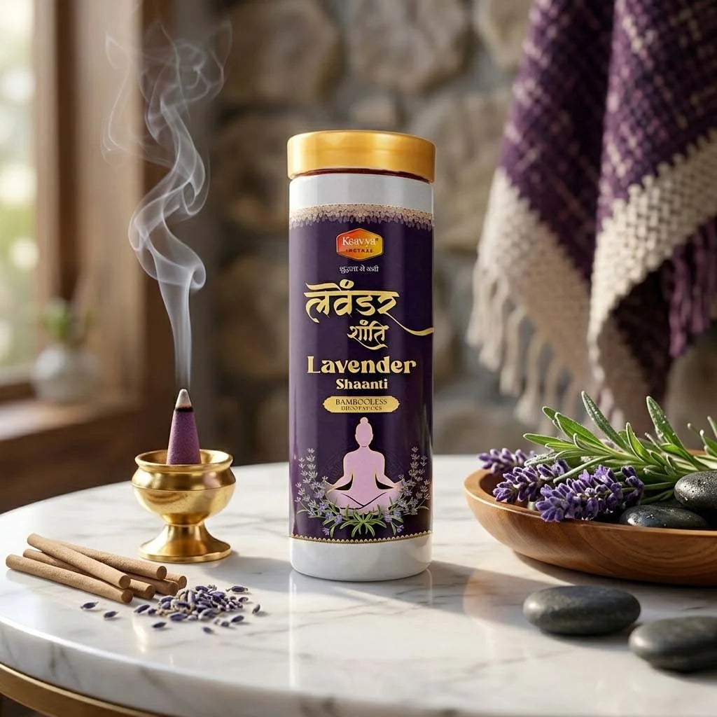 Lavender Shaanti Bambooless Dhoop