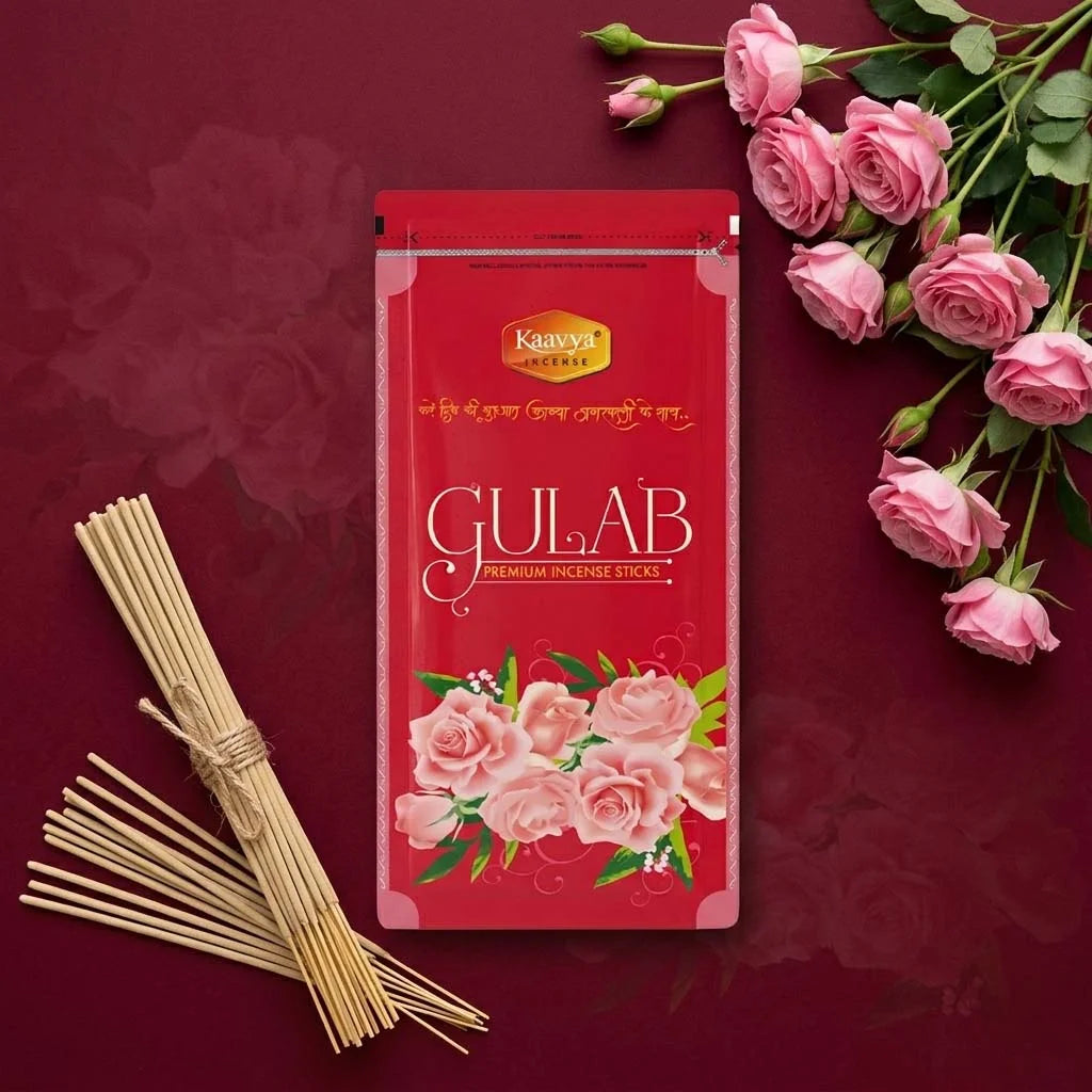 Gulab Premium Incense Sticks Zipper