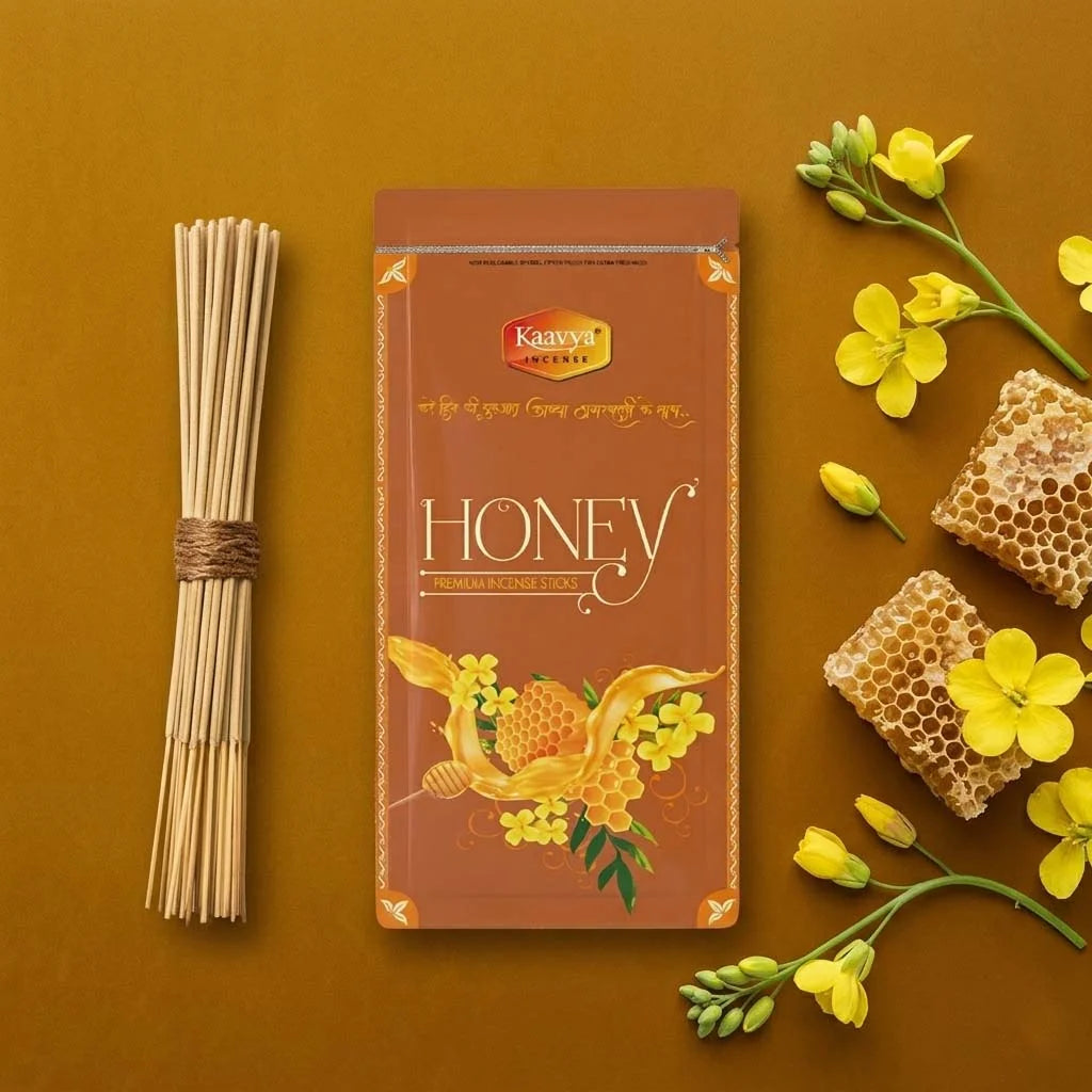 Honey Premium Incense Sticks Zipper