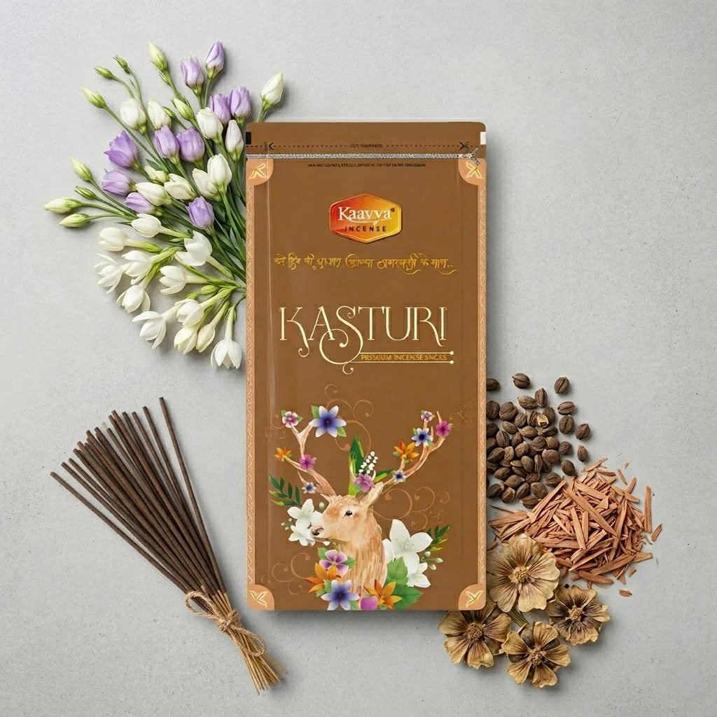 Kasturi Premium Incense Sticks Zipper
