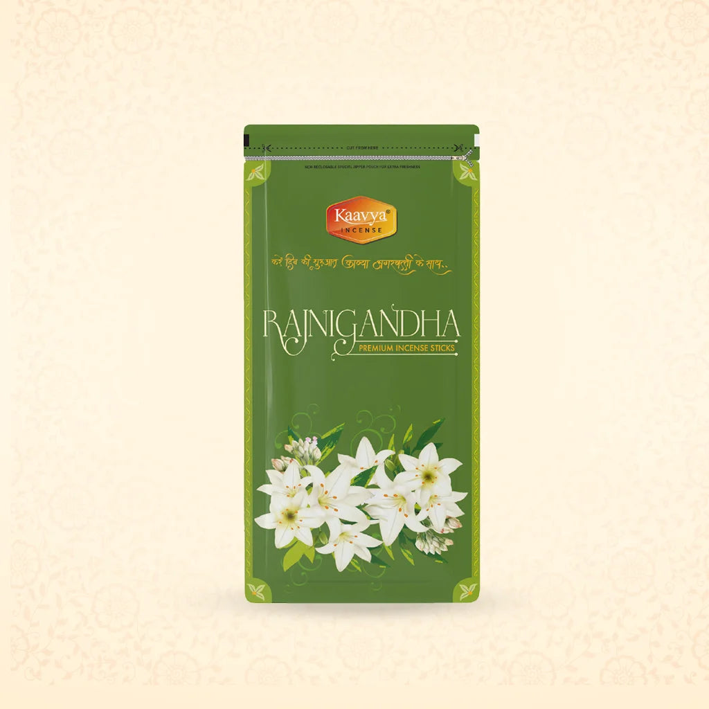 Rajnigandha Premium Incense Sticks Zipper